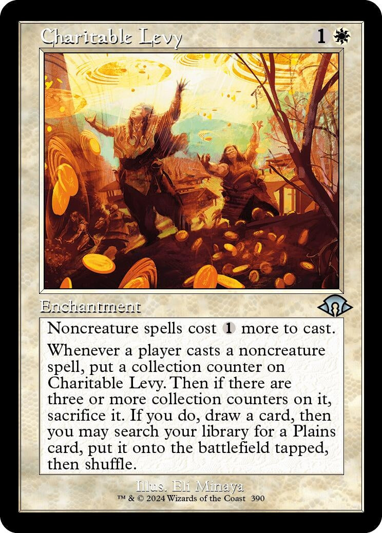 Charitable Levy (Retro Frame) (390) [Modern Horizons 3]