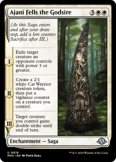 Ajani Fells the Godsire [MH3-19] - [Modern Horizons 3] (English)