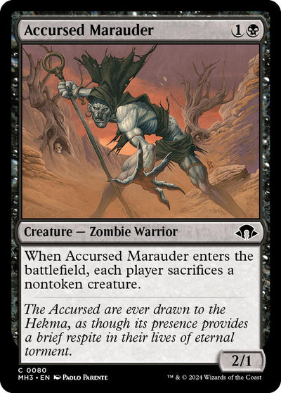 Accursed Marauder [MH3-80] - [Modern Horizons 3]