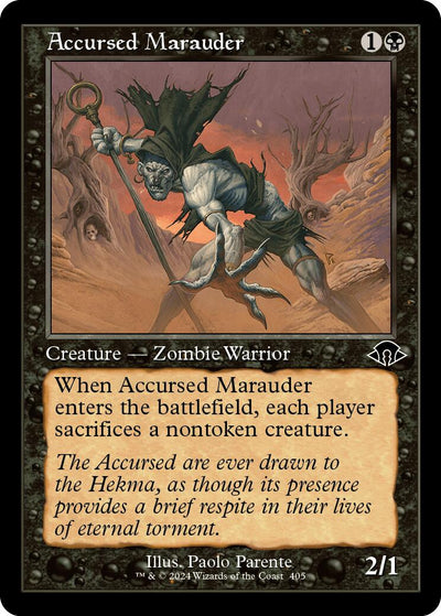Accursed Marauder (Retro Frame) - Modern Horizons 3 [MH3-405]