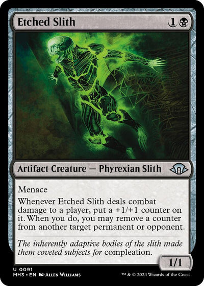 Etched Slith [MH3-91] - [Modern Horizons 3] (English)