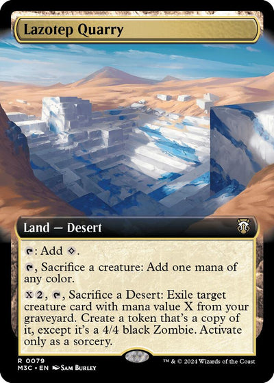 Lazotep Quarry (Extended Art) [M3C-79] - [Commander: Modern Horizons 3] (English)