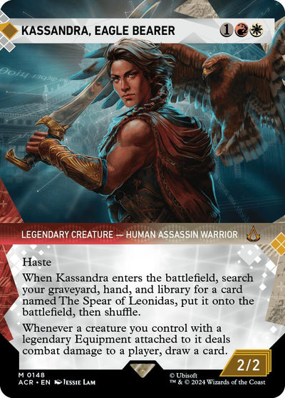 Kassandra, Eagle Bearer (Showcase) [ACR-148] - [Universes Beyond: Assassin's Creed] (English)
