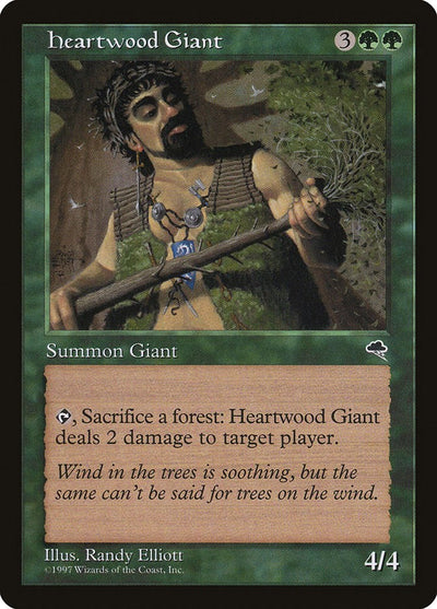 Heartwood Giant [TMP-232] - [Tempest] (English)