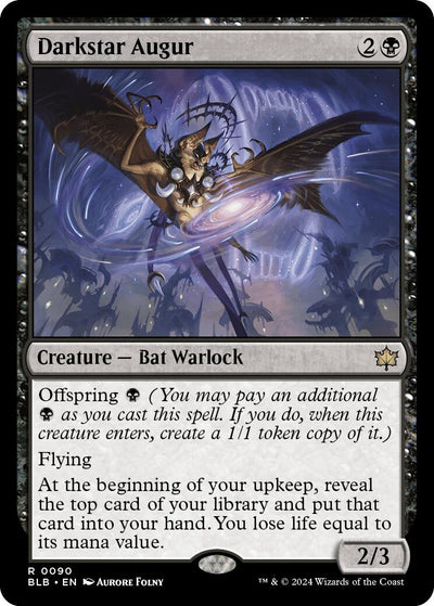 Darkstar Augur [BLB-90] - [Bloomburrow] (English)