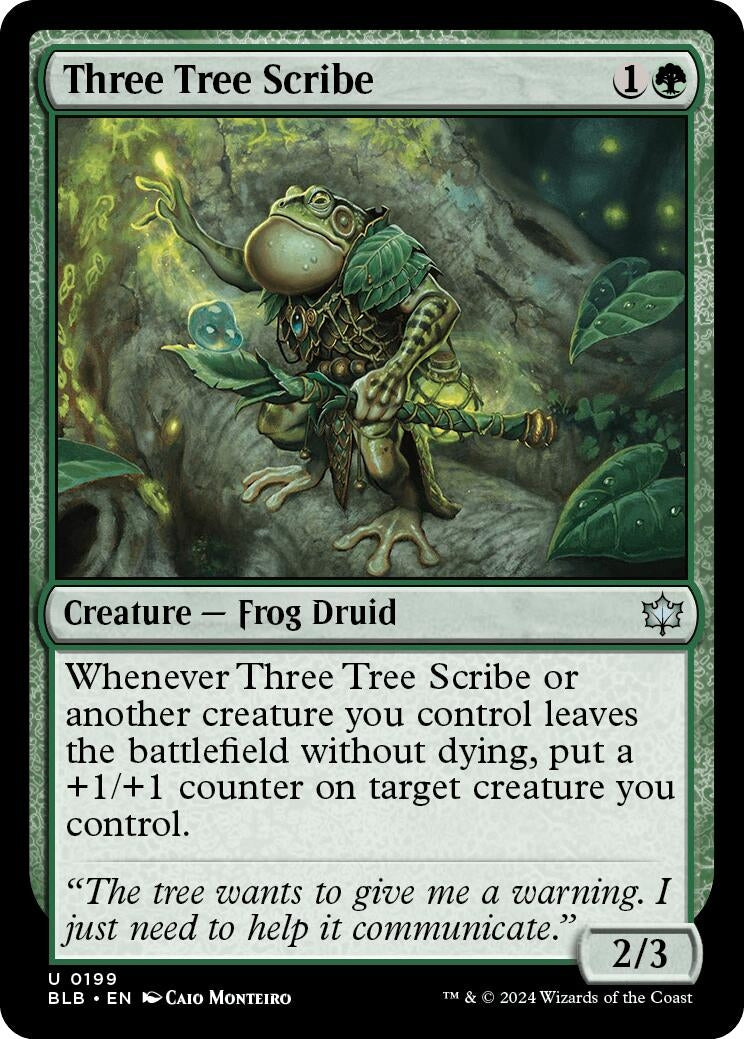 Three Tree Scribe [Bloomburrow]