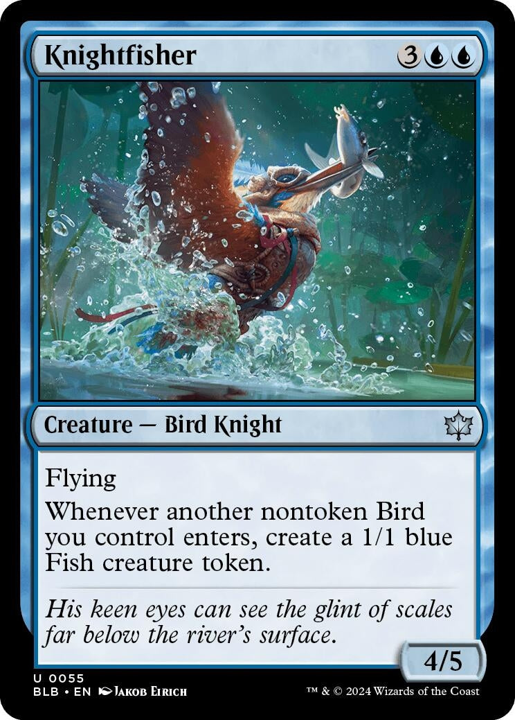 Knightfisher (55) (Bloomburrow)