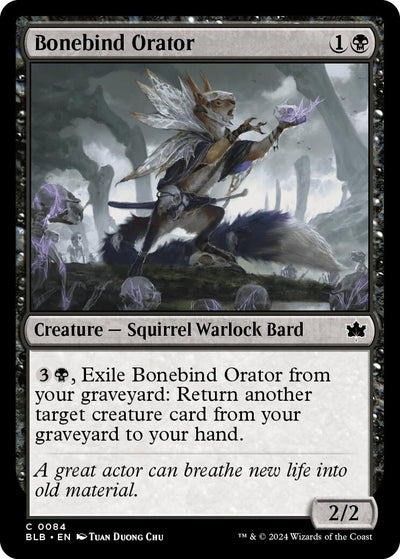 Bonebind Orator [BLB-84] - [Bloomburrow] (English)