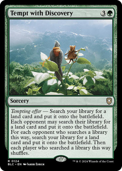 Tempt with Discovery [BLC-124] - [Commander: Bloomburrow] (English)