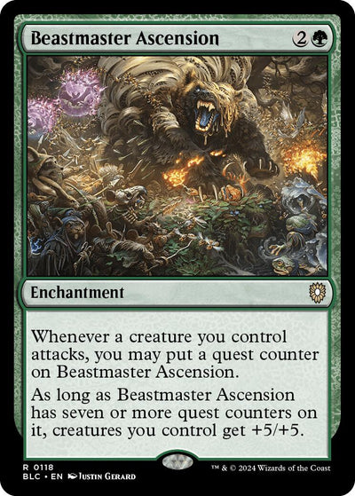 Beastmaster Ascension [BLC-118] - [Commander: Bloomburrow] (English)