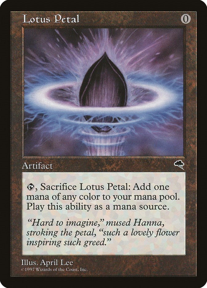 Image for Lotus Petal (294) [Tempest] - Magic: The Gathering