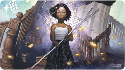 Duskmourn Playmat for Magic: The Gathering - Commander B (Aminatou, Veil Piercer)