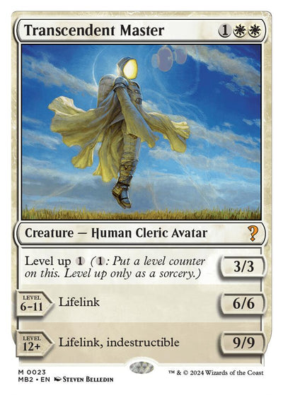 Transcendent Master (White Border) [MB2-23] - [Mystery Booster 2]