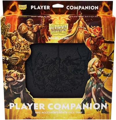 Dragon Shield Roleplaying Player Companion -Iron Grey- RPG Accessory Box & Dice Tray