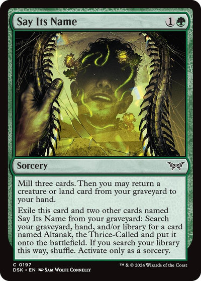Say Its Name (197) (Duskmourn: House of Horror)
