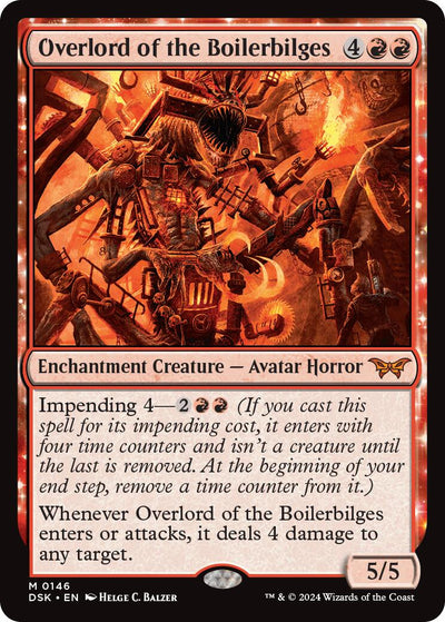 Overlord of the Boilerbilges [DSK-146] - [Duskmourn: House of Horror]