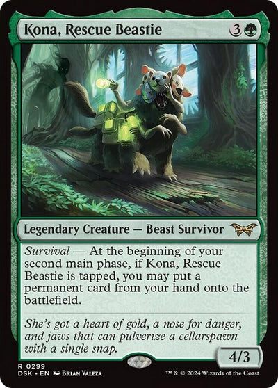 Kona, Rescue Beastie (0299) [DSK-299] - [Duskmourn: House of Horror] (English)