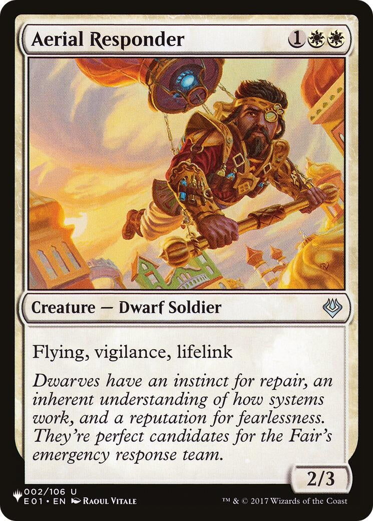 Aerial Responder (002/106) (The List Reprints)