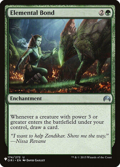 Elemental Bond [LIST-174/272] - [The List Reprints] (English)