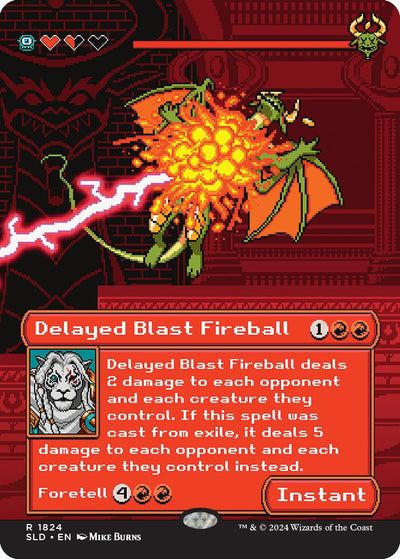 Delayed Blast Fireball [SLD-1824] - [Secret Lair Drop Series] (English)