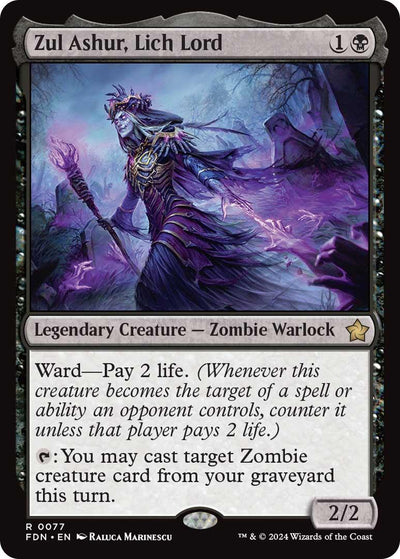 Zul Ashur, Lich Lord [FDN-77] - [Foundations] (English)