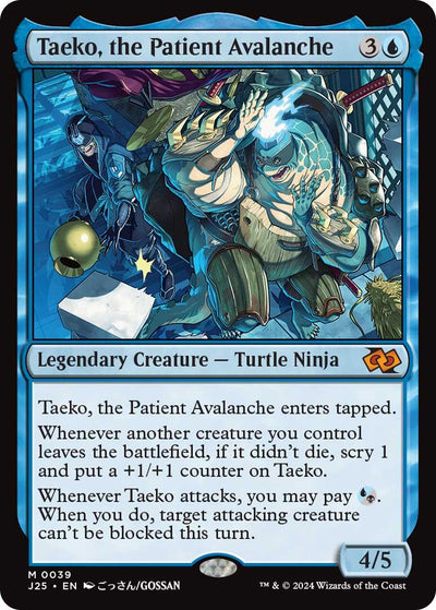 Taeko, the Patient Avalanche (Anime) [J25-39] - [Foundations Jumpstart]