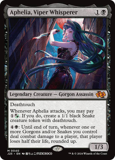Aphelia, Viper Whisperer (Anime) [J25-40] - [Foundations Jumpstart] (English)