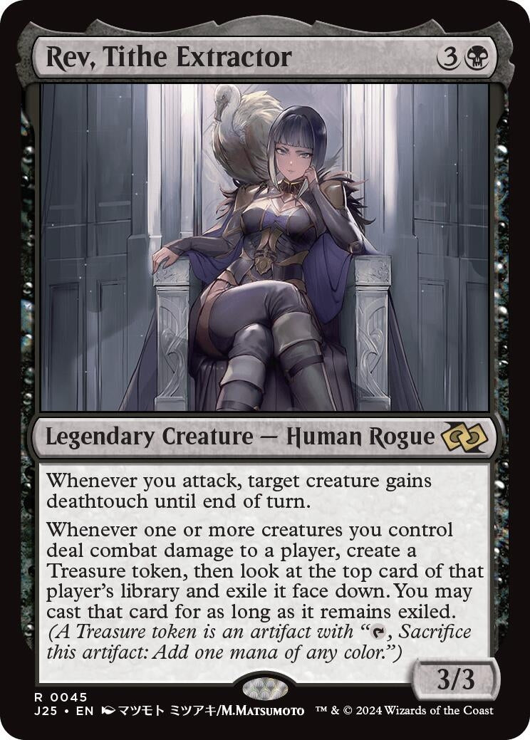 Rev, Tithe Extractor (Anime) (45) (Foundations Jumpstart)