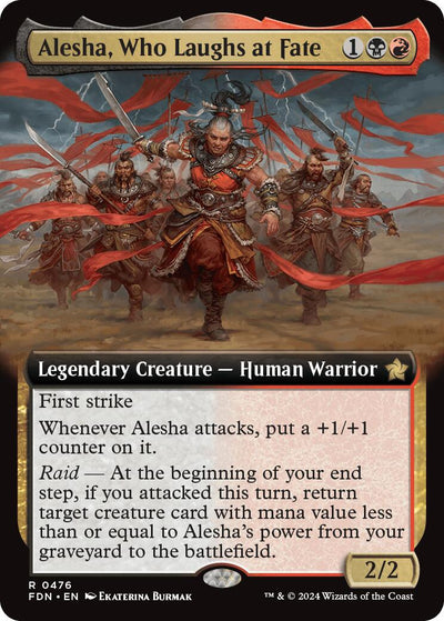 Alesha, Who Laughs at Fate (Extended Art) [FDN-476] - [Foundations] (English)