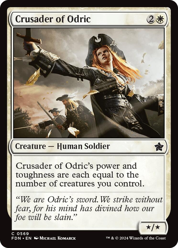 Crusader of Odric (0569) (569) [Foundations]
