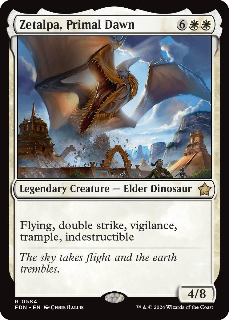 Image for Zetalpa, Primal Dawn (584) [Foundations] - Magic: The Gathering