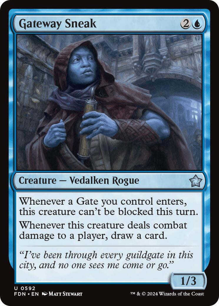 Gateway Sneak (592) [Foundations]