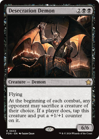 Desecration Demon [FDN-603] - [Foundations] (English)