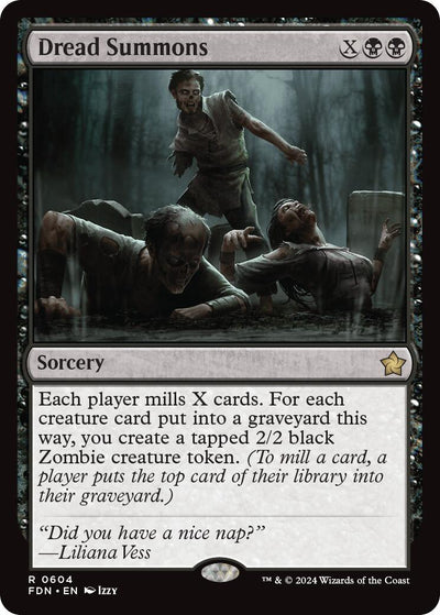 Dread Summons [FDN-604] - [Foundations] (English)