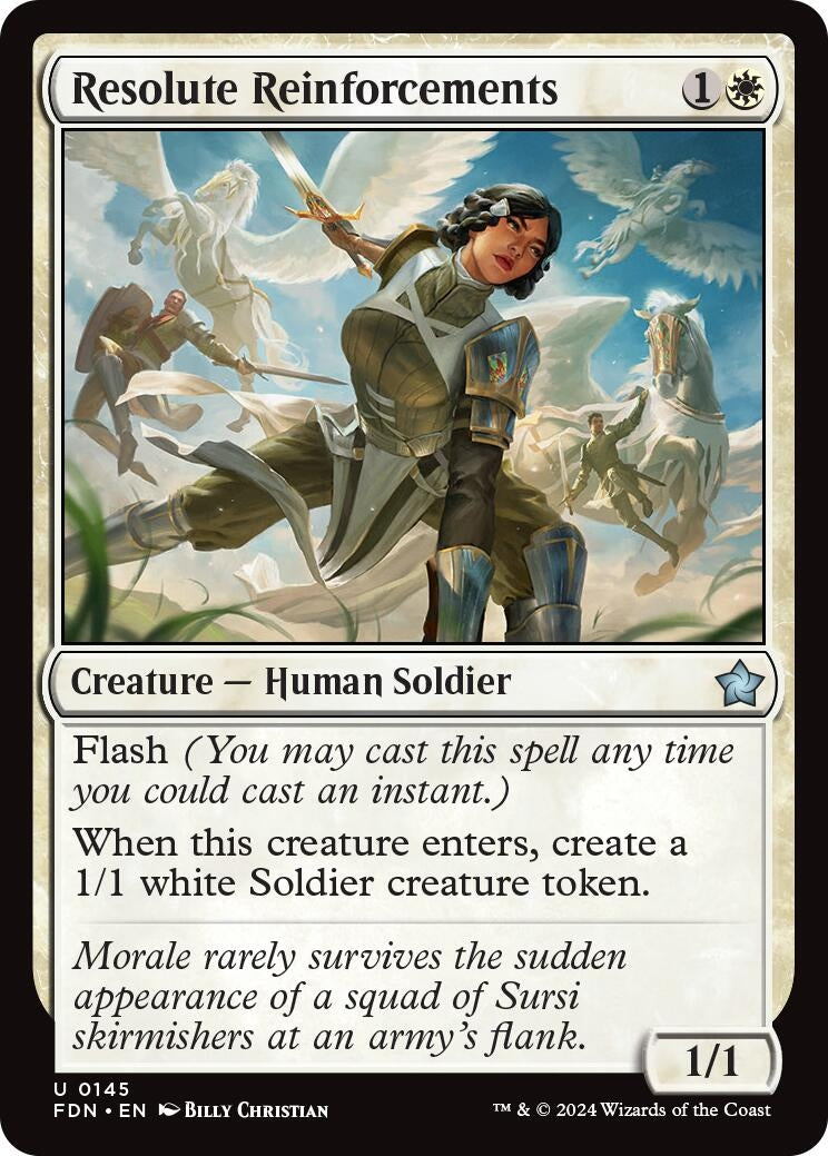 Resolute Reinforcements (145) [Foundations]