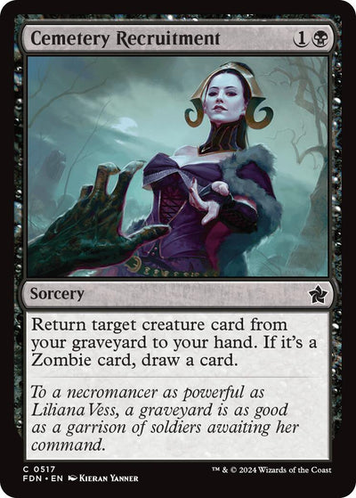 Cemetery Recruitment [FDN-517] - [Foundations] (English)
