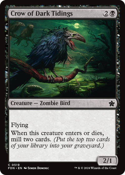 Crow of Dark Tidings [FDN-519] - [Foundations] (English)