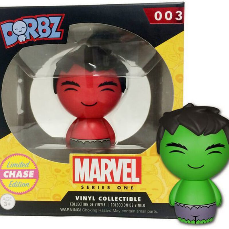 Funko Dorbz: Marvel Series 1 – Red Hulk #003 (Chase)