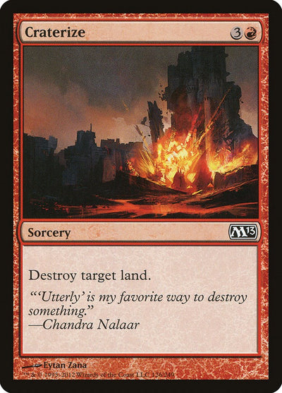 Craterize [M13-126] - [Magic 2013 (M13)] (English)