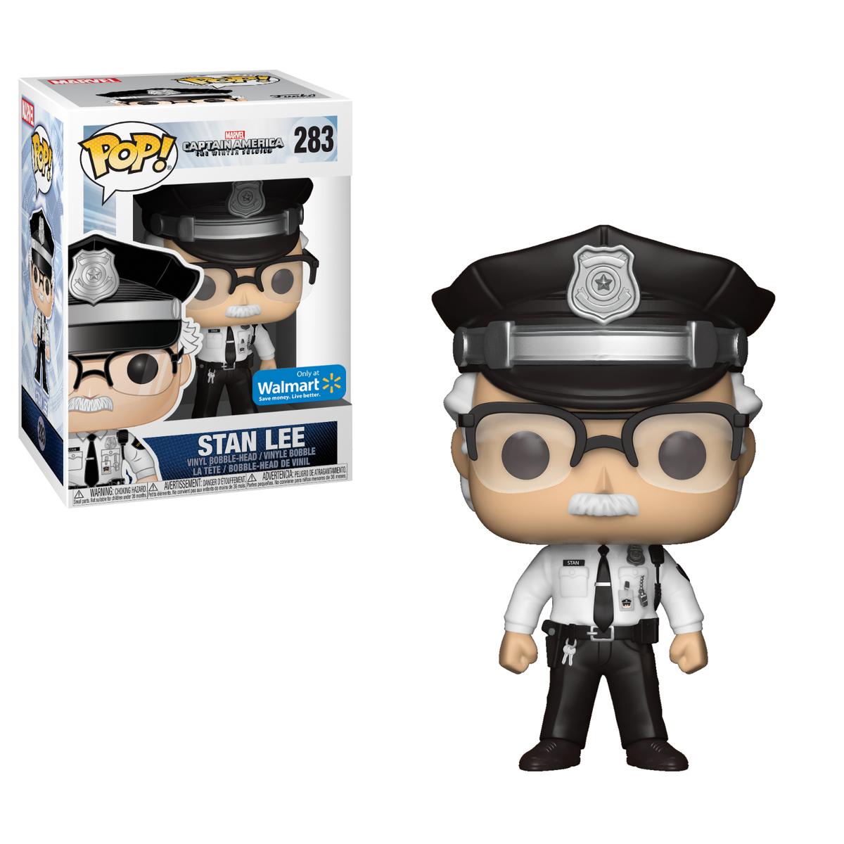 Funko Pop! Marvel: Stan Lee (Security Guard) #283 (Walmart Exclusive)