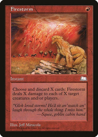 Firestorm [WTH-101] - [Weatherlight] (English)