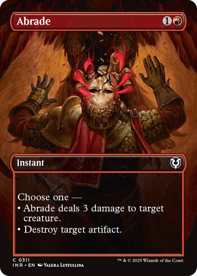 Abrade (Borderless) [INR-311] - [Innistrad Remastered] (English)