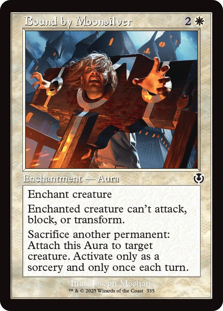 Bound by Moonsilver (Retro Frame) (335) (Innistrad Remastered)