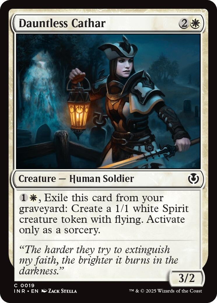 Dauntless Cathar (19) (Innistrad Remastered)