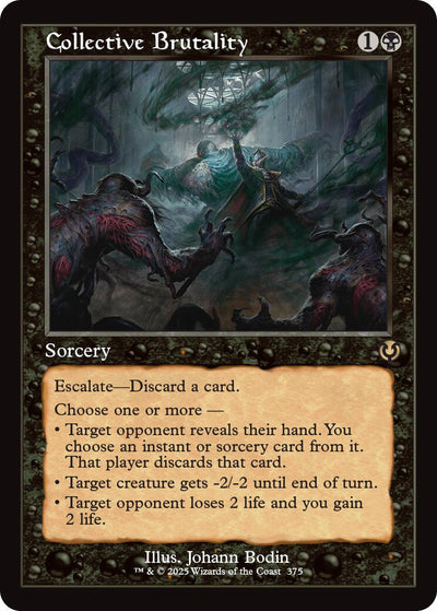 Collective Brutality (Retro Frame) [INR-375] - [Innistrad Remastered] (English)