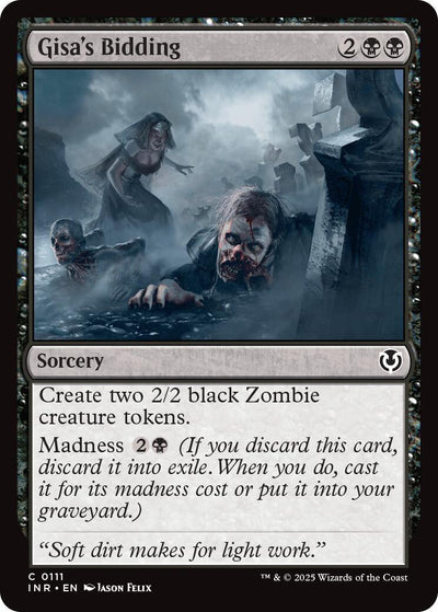 Gisa's Bidding [INR-111] - [Innistrad Remastered] (English)