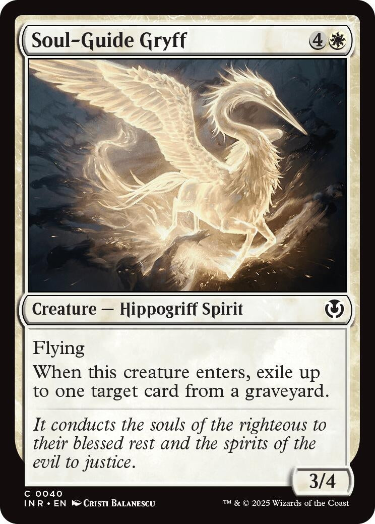 Soul-Guide Gryff (40) (Innistrad Remastered)