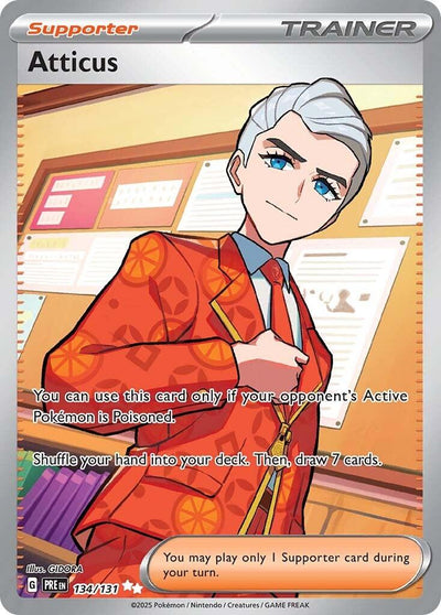 Atticus - 134/131 [PRE-134/131] - [SV: Prismatic Evolutions] [{langShort}]
