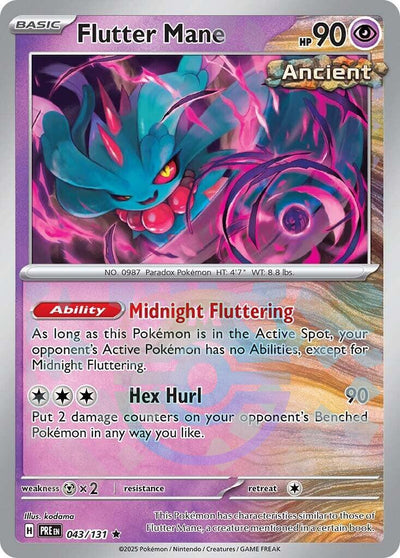 Flutter Mane (Master Ball Pattern) [PRE-043/131] - [SV: Prismatic Evolutions] [{langShort}]