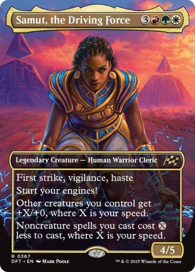 Samut, the Driving Force (Borderless)